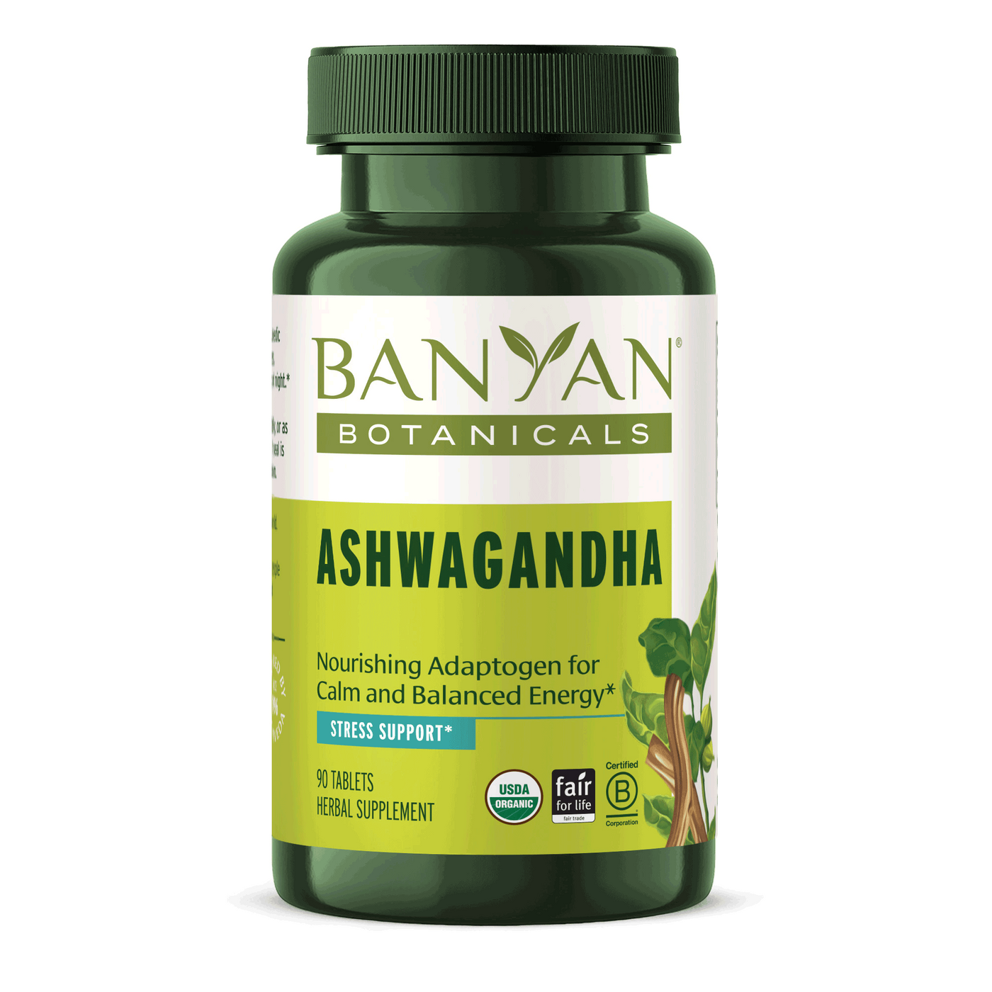 Ashwagandha Tablets 90 tabs Curated Wellness