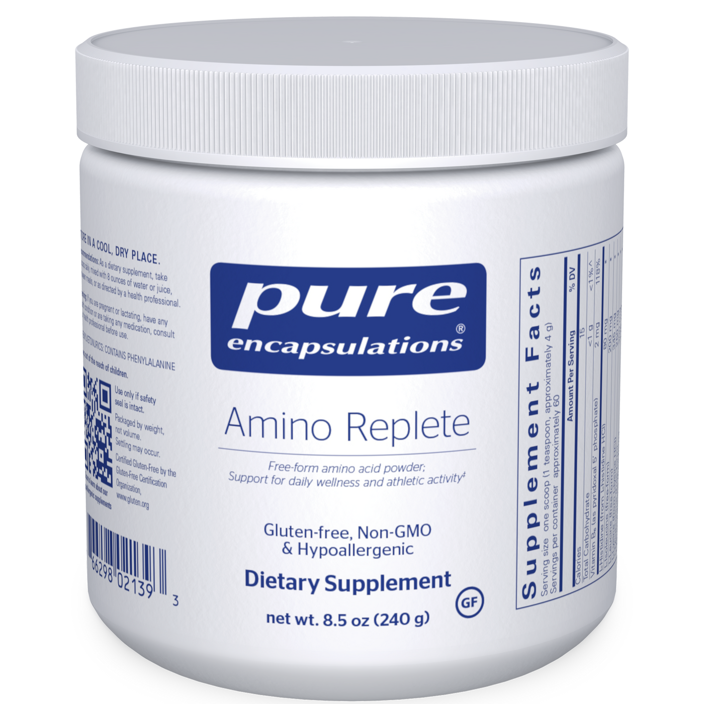 Amino Replete 240 g Curated Wellness