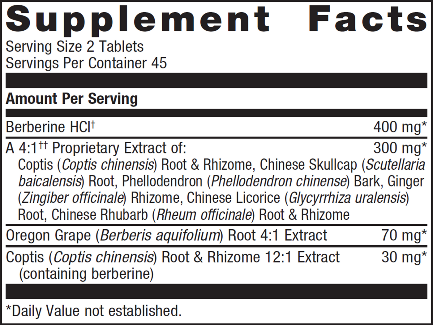 CandiBactin - BR 90 tabs Curated Wellness