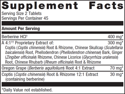 CandiBactin - BR 90 tabs Curated Wellness