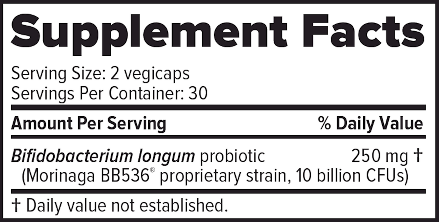 Bifilon 125 mg 60 vcaps Curated Wellness