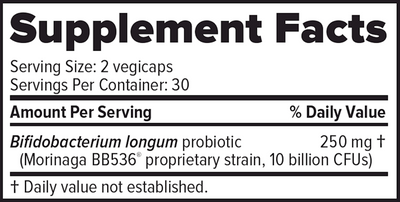 Bifilon 125 mg 60 vcaps Curated Wellness