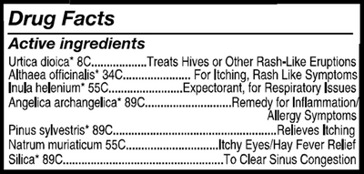 Allergy Maximum Strength Org .34 oz Curated Wellness