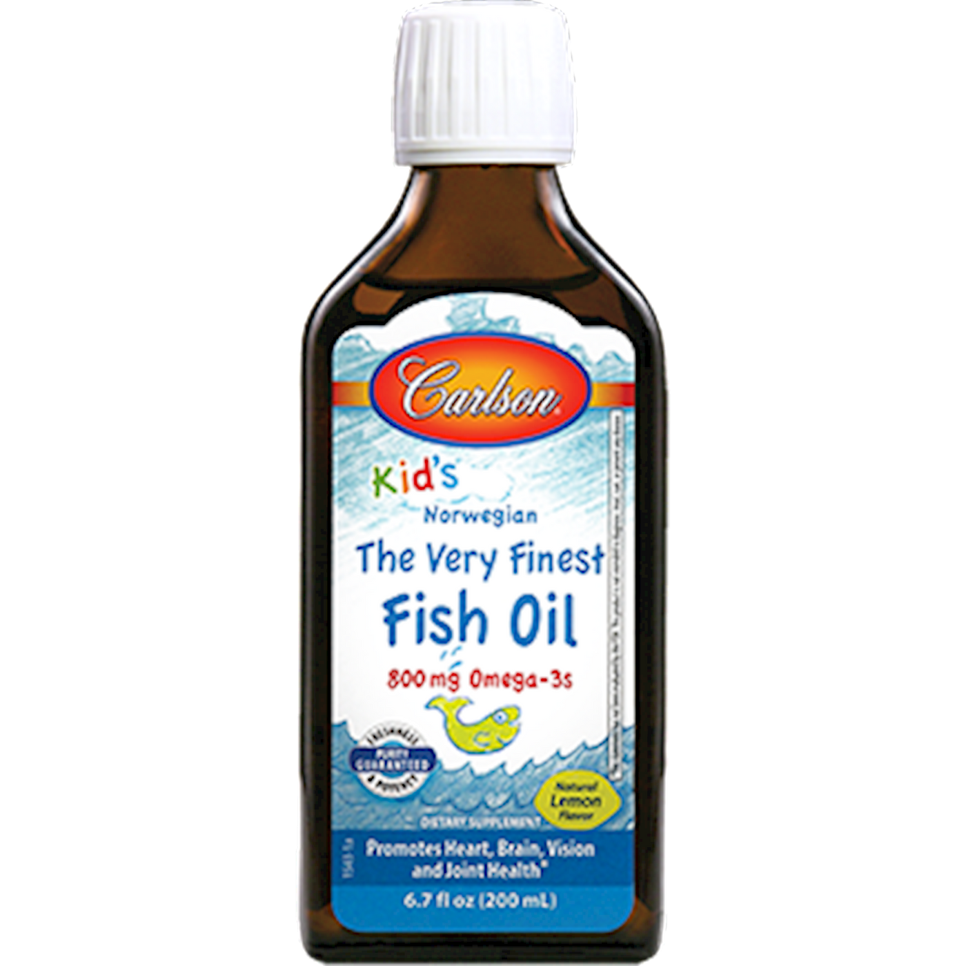 Carlson for Kids Fish Oil Lemon  Curated Wellness