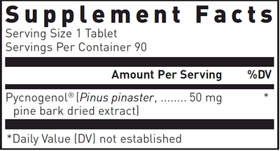 Pycnogenol 50 mg  Curated Wellness