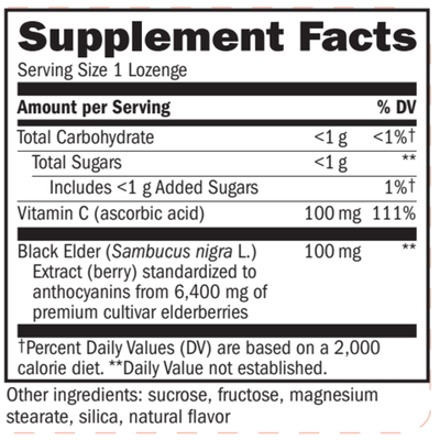 Sambucus Original Lozenges  Curated Wellness