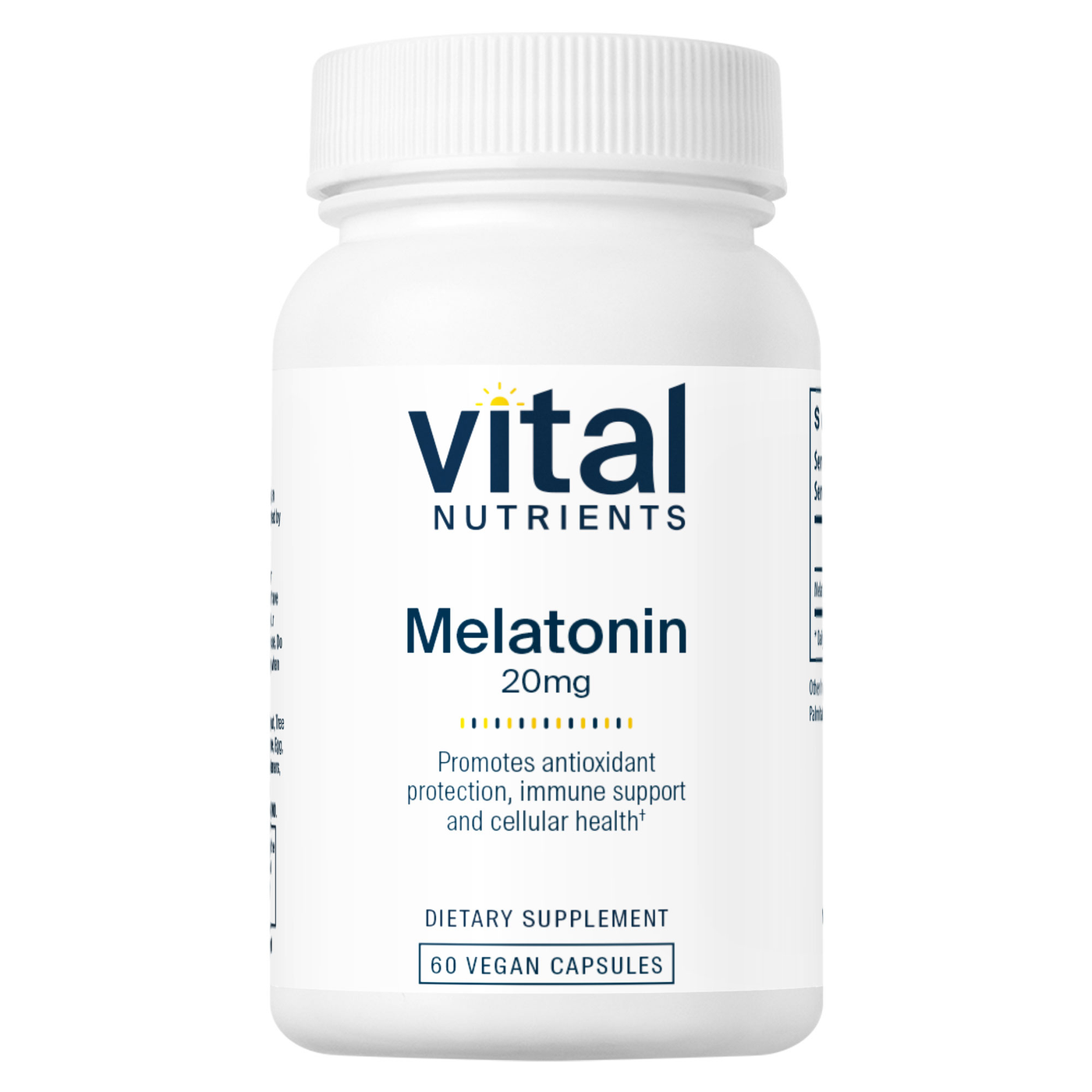 Melatonin 20 mg  Curated Wellness