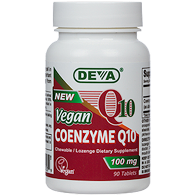 Vegan Coenzyme Q10 100 mg 90 tabs Curated Wellness