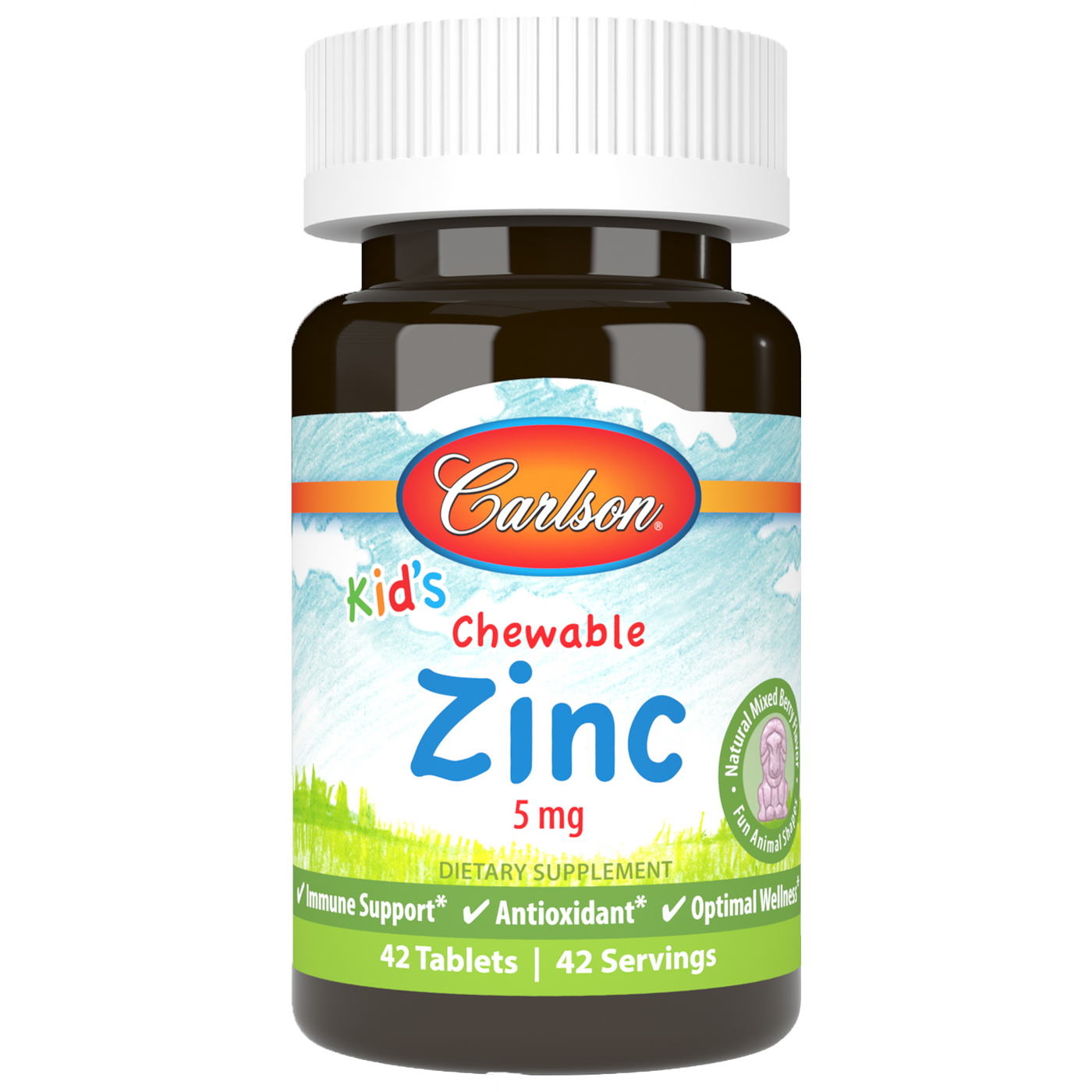 Kid's Chewable Zinc 5 mg  Curated Wellness