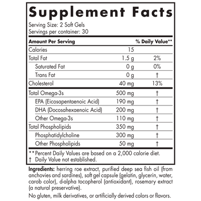 Omega-3 Phospholipids  Curated Wellness