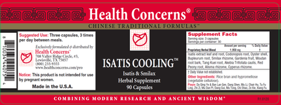 Isatis Cooling  Curated Wellness