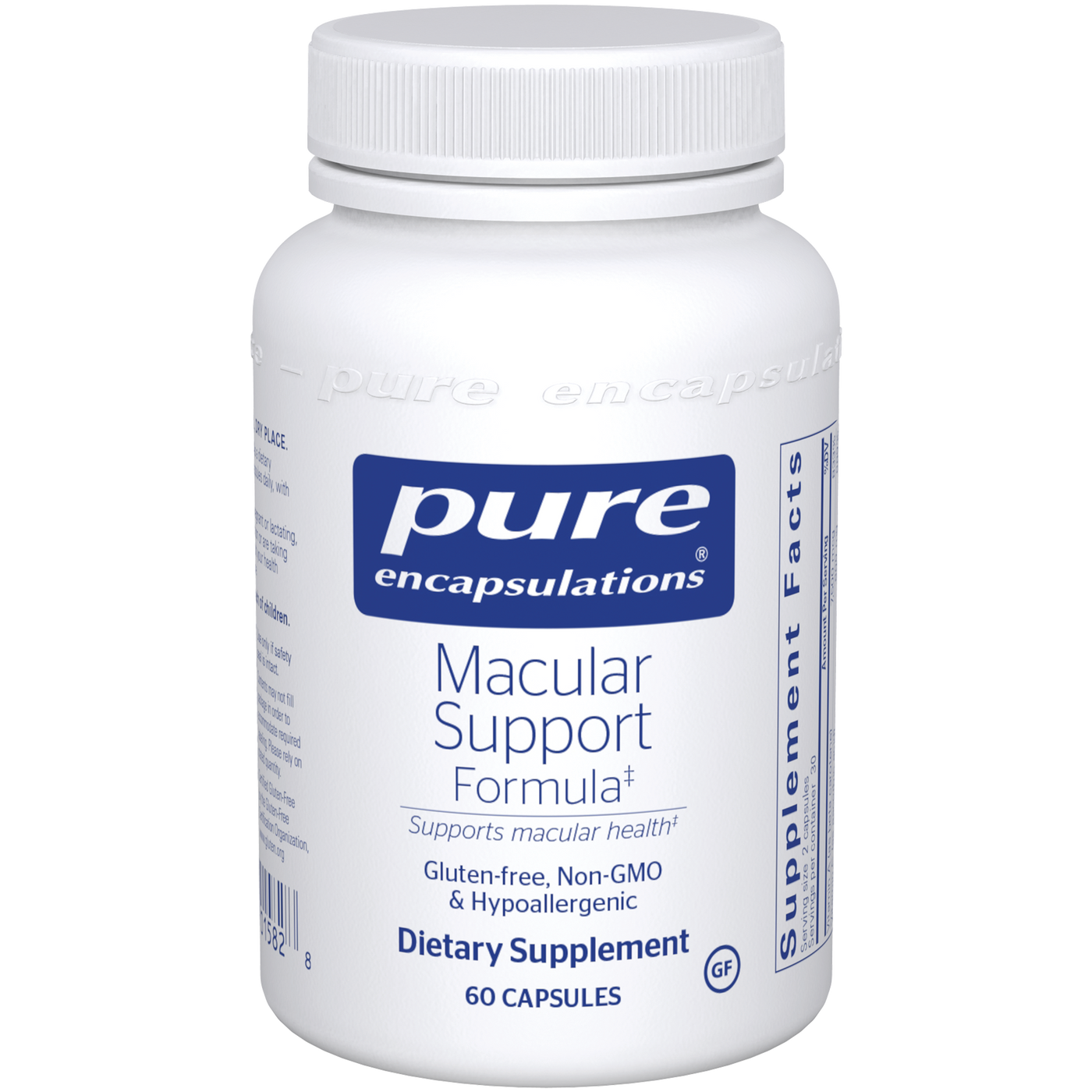 Macular Support Formula 60 caps Curated Wellness