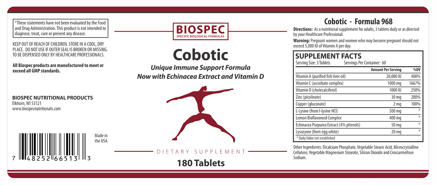 Cobotic Immune Support  Curated Wellness