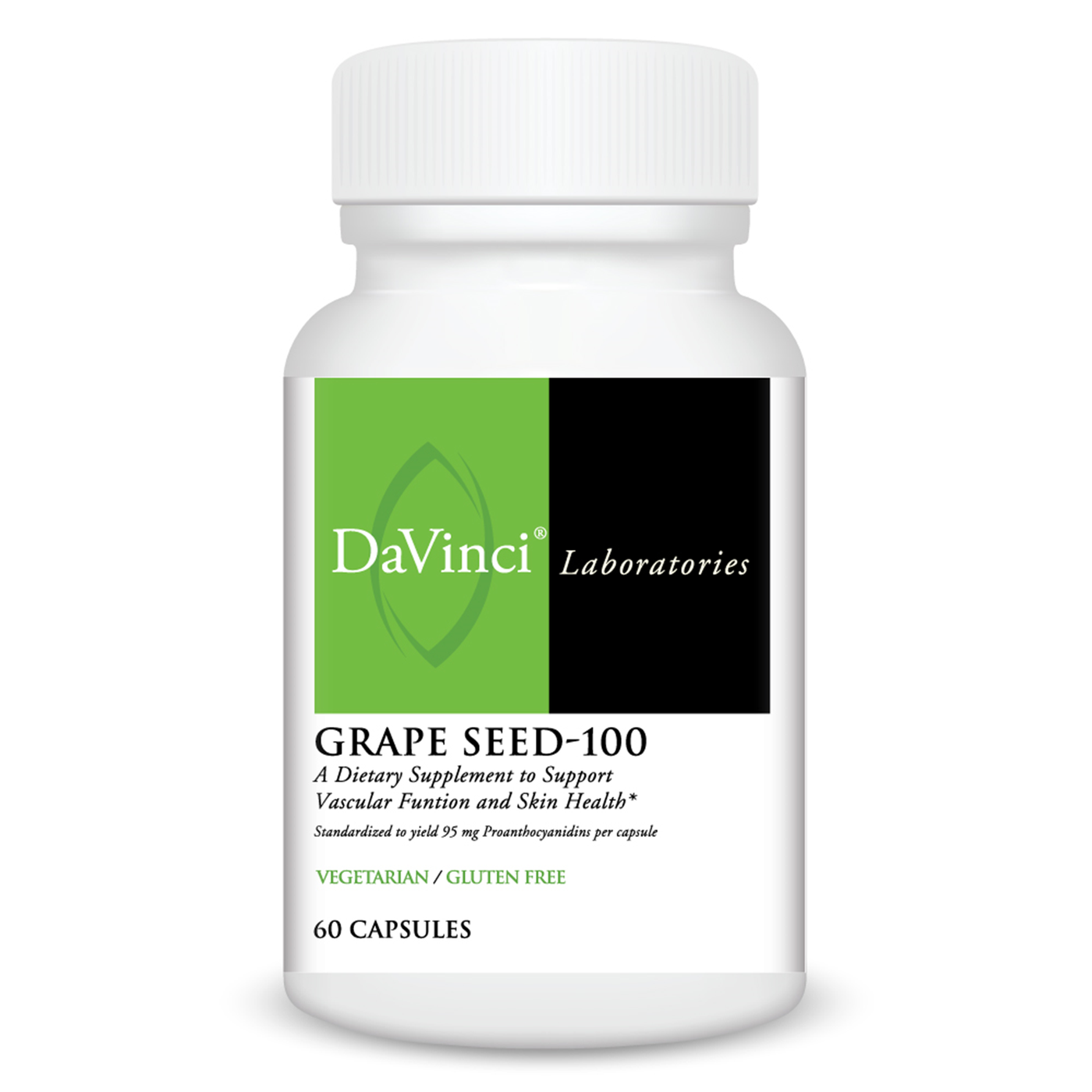 Grape Seed-100 100 mg 60 caps Curated Wellness