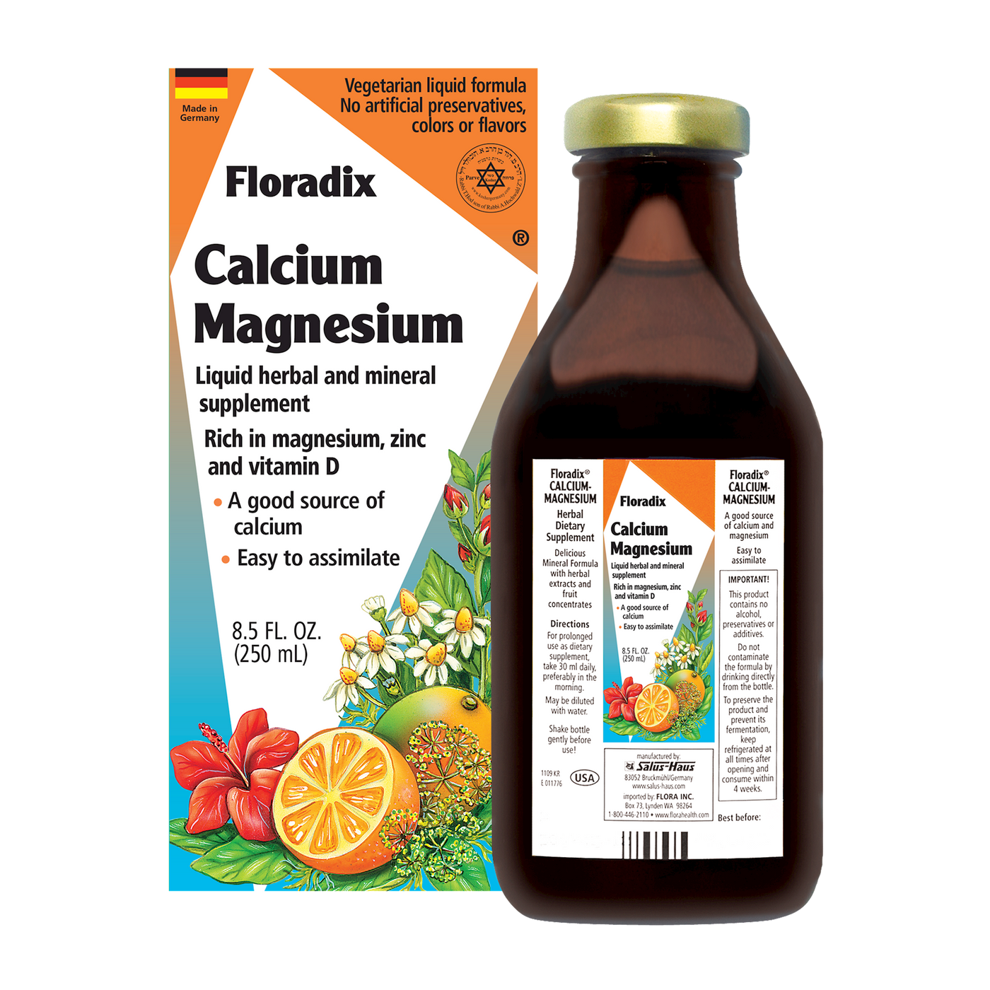 Calcium-Magnesium Liquid  Curated Wellness