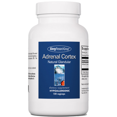 Adrenal Cortex 100 mg 100 vcaps Curated Wellness