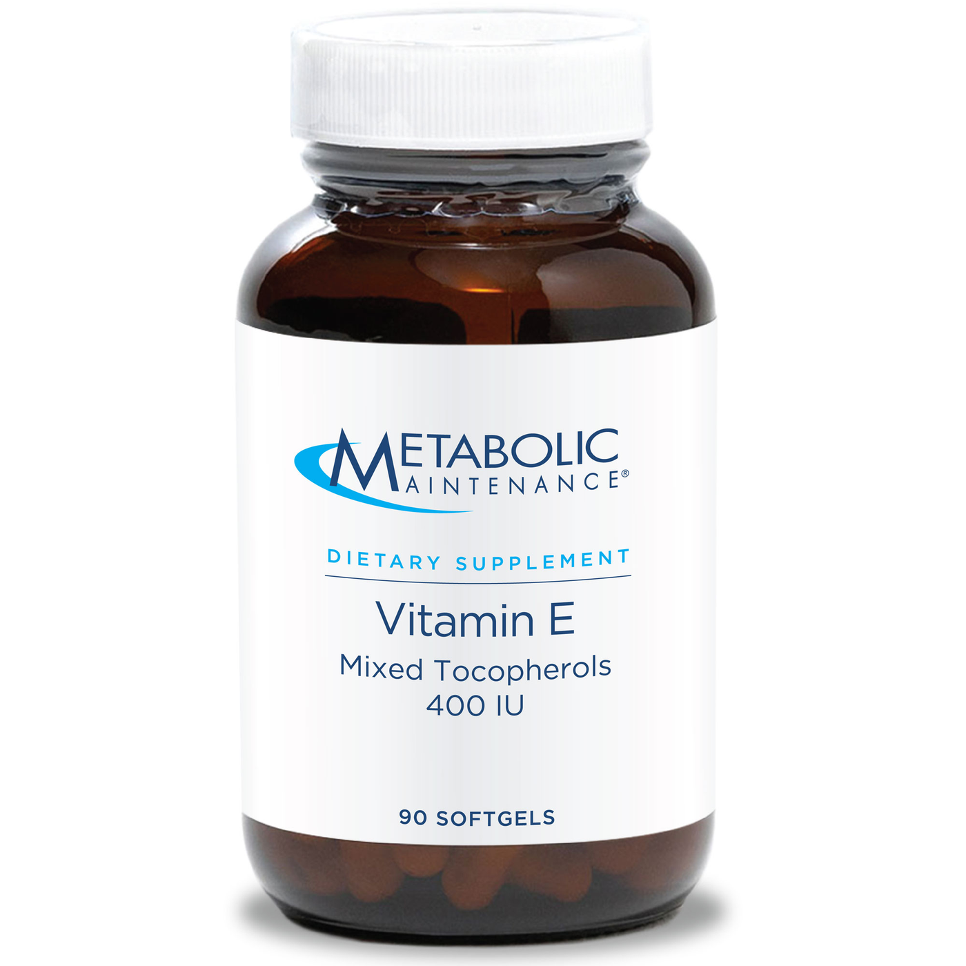 Vitamin E Mixed Tocopherols 90 gels Curated Wellness