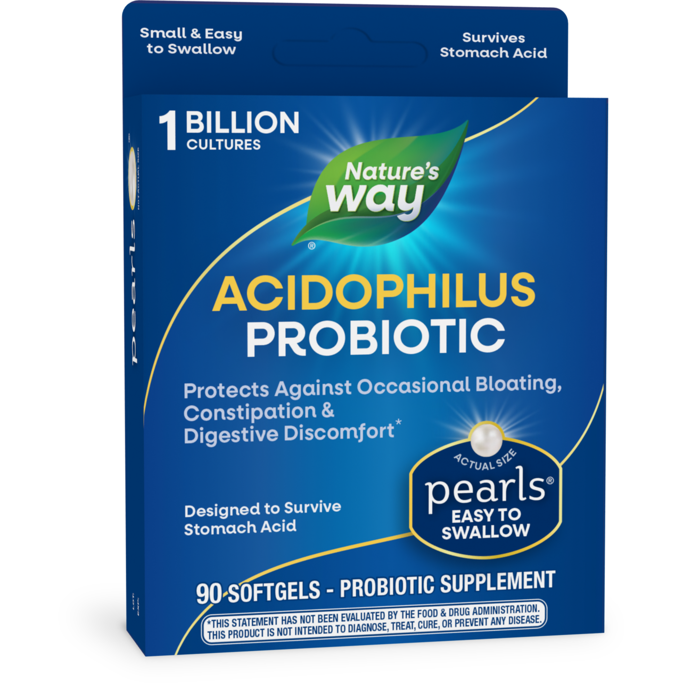 Acidophilus Pearls 90 caps Curated Wellness