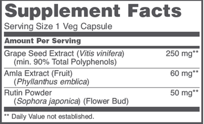 Grape Seed OPC 250 mg  Curated Wellness