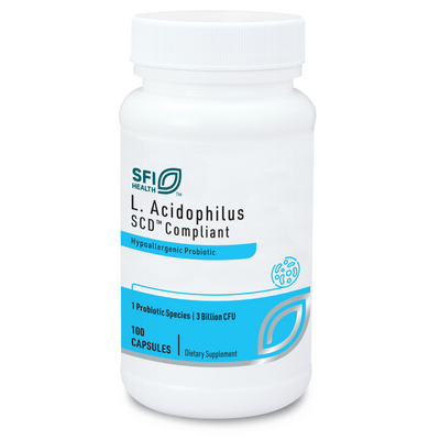 L-Acidophilus SCD Compliant 100 vegcap Curated Wellness