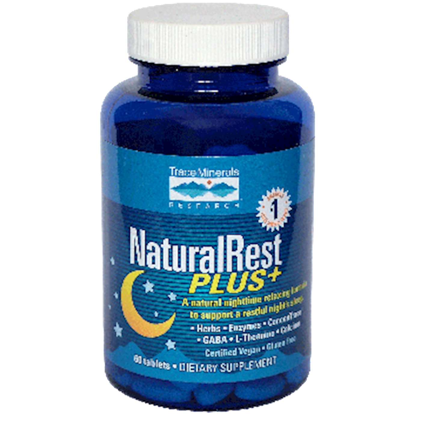 NaturalRest Plus 60 tabs Curated Wellness