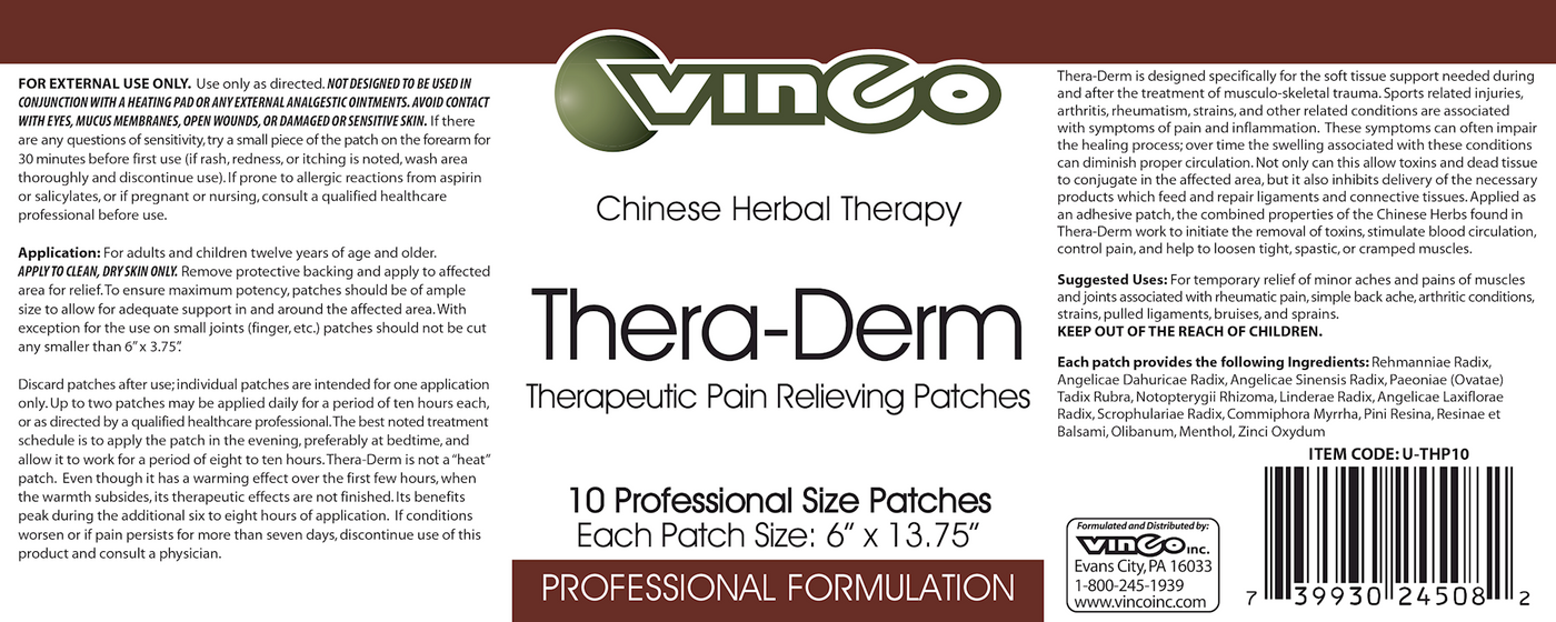 Thera-Derm 4 pack Curated Wellness