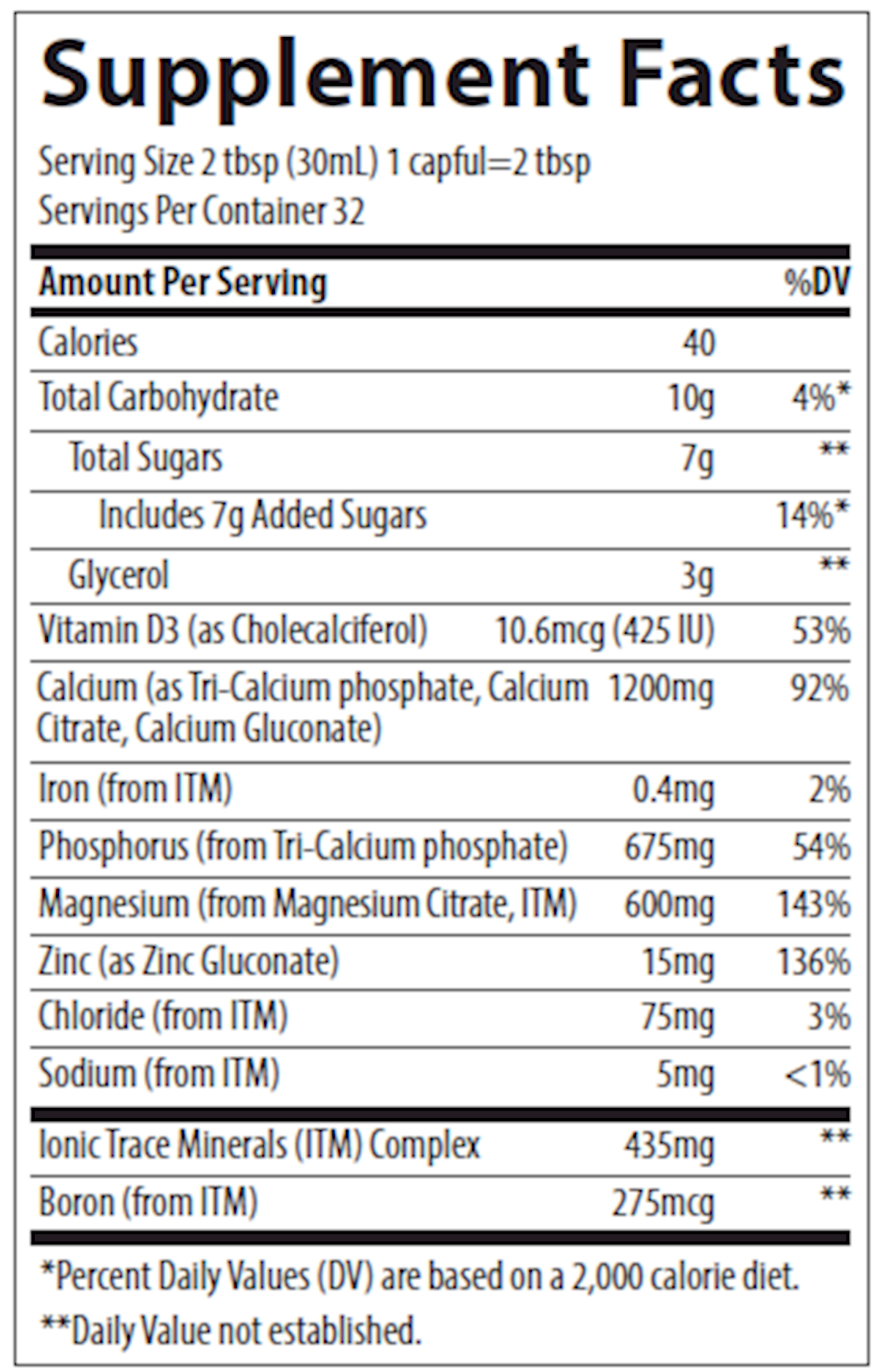 Liquid Cal/Mag/Zinc-Strawberry  Curated Wellness