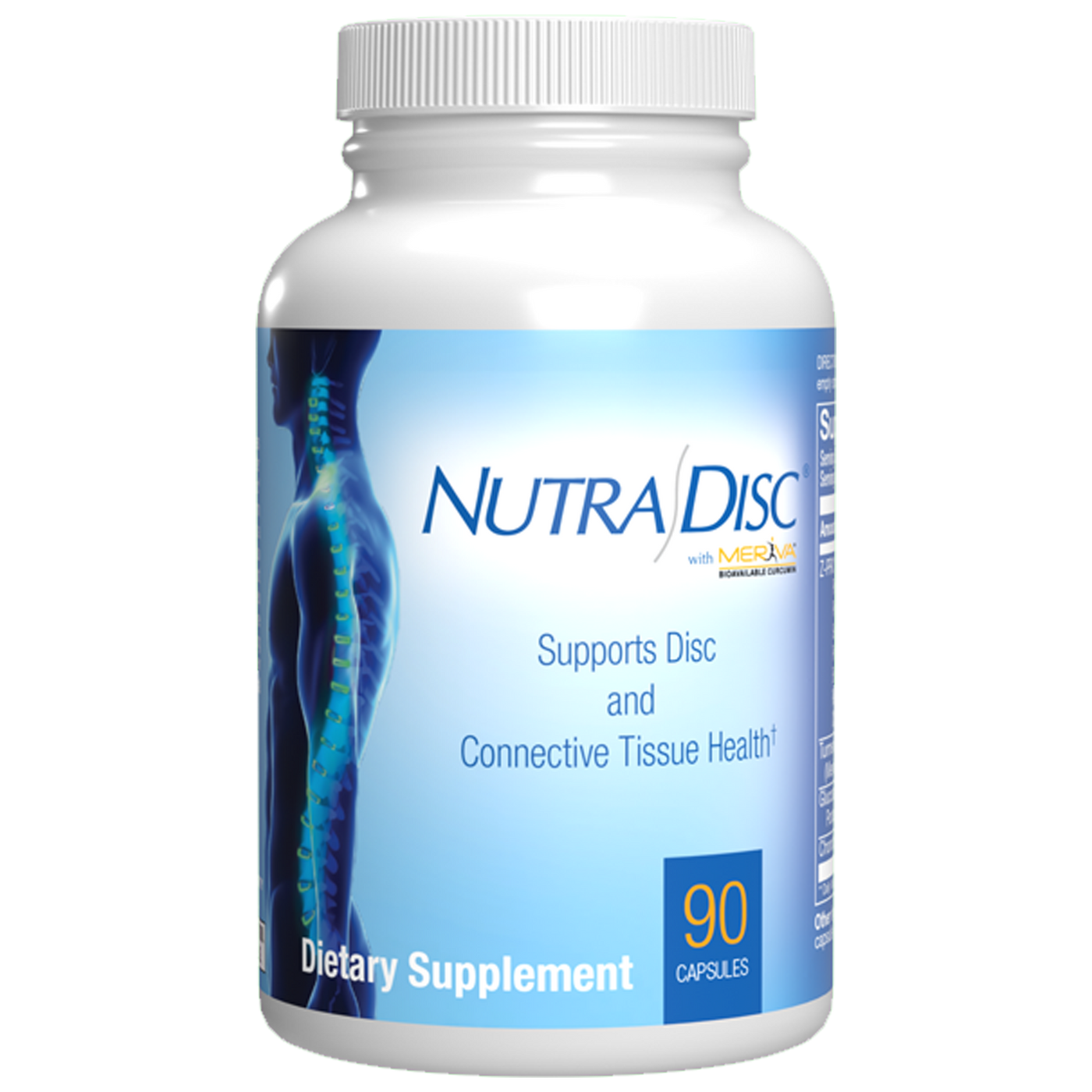 Nutra Disc w/Meriva 90 caps Curated Wellness