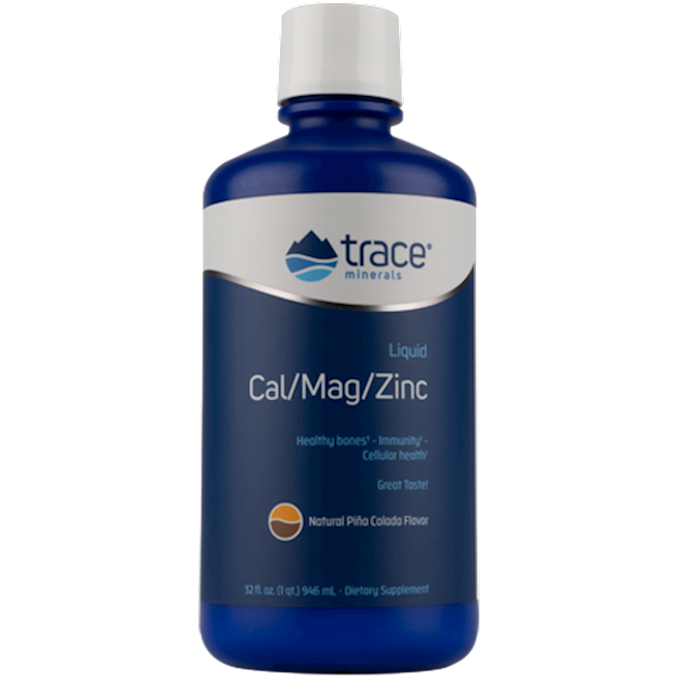 Liquid Cal/Mag/Zinc 32 fl oz Curated Wellness