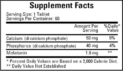 Multiphasic Melatonin-SR 1.8 mg  Curated Wellness