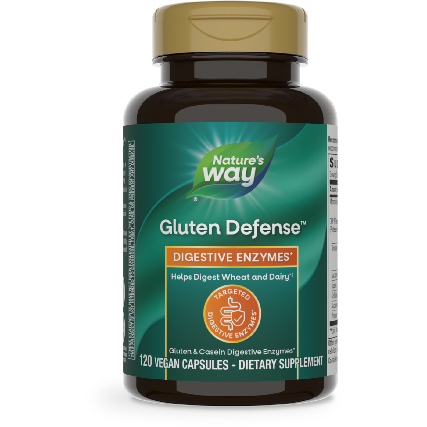 Gluten Defense * 120 caps Curated Wellness