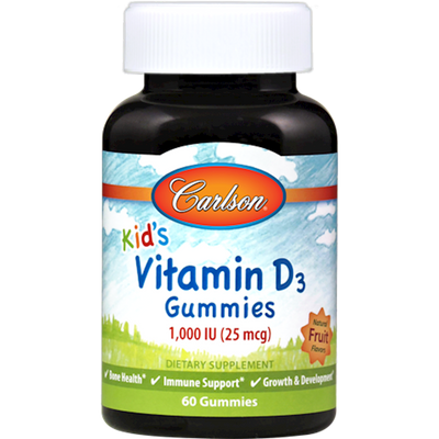 Kid's Vitamin D3 Gummies 60 gummies Curated Wellness