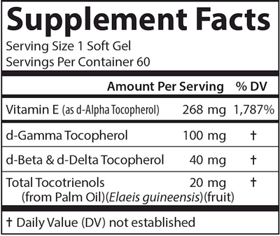 EGems Elite 400 IU 60 gels Curated Wellness