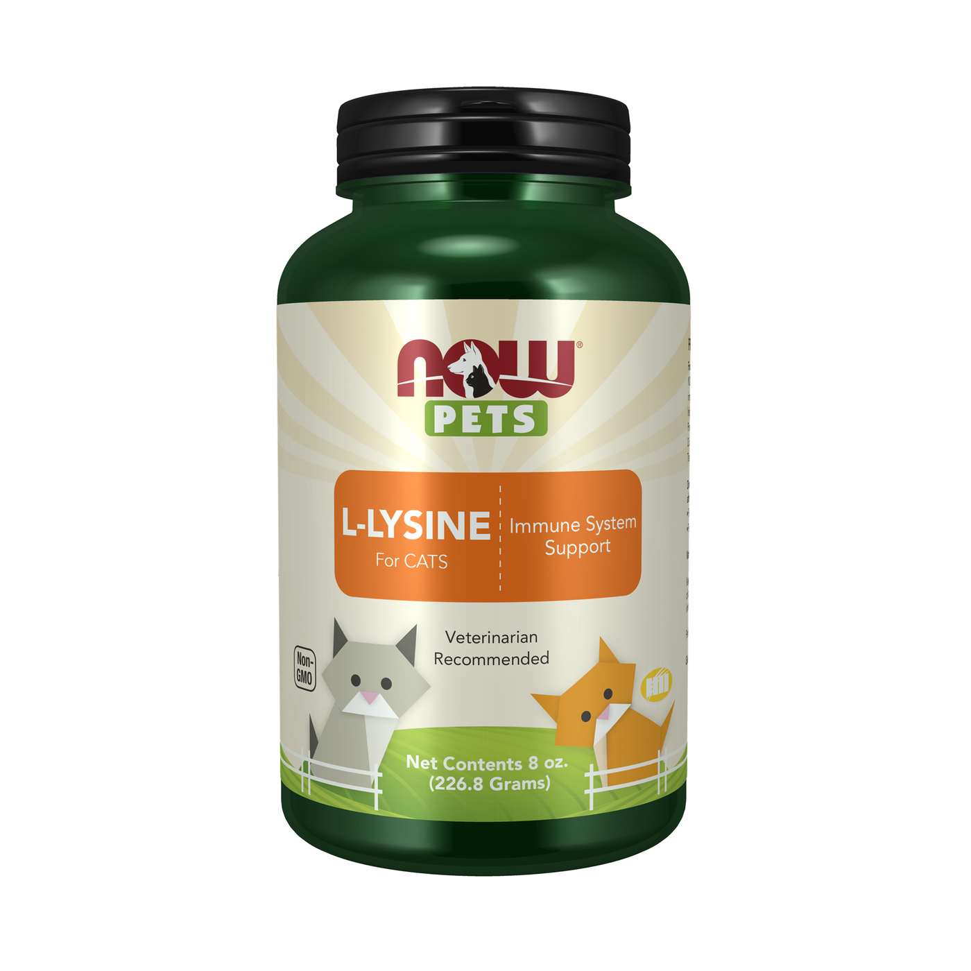 Pets L-Lysine Powder (Cats)  Curated Wellness