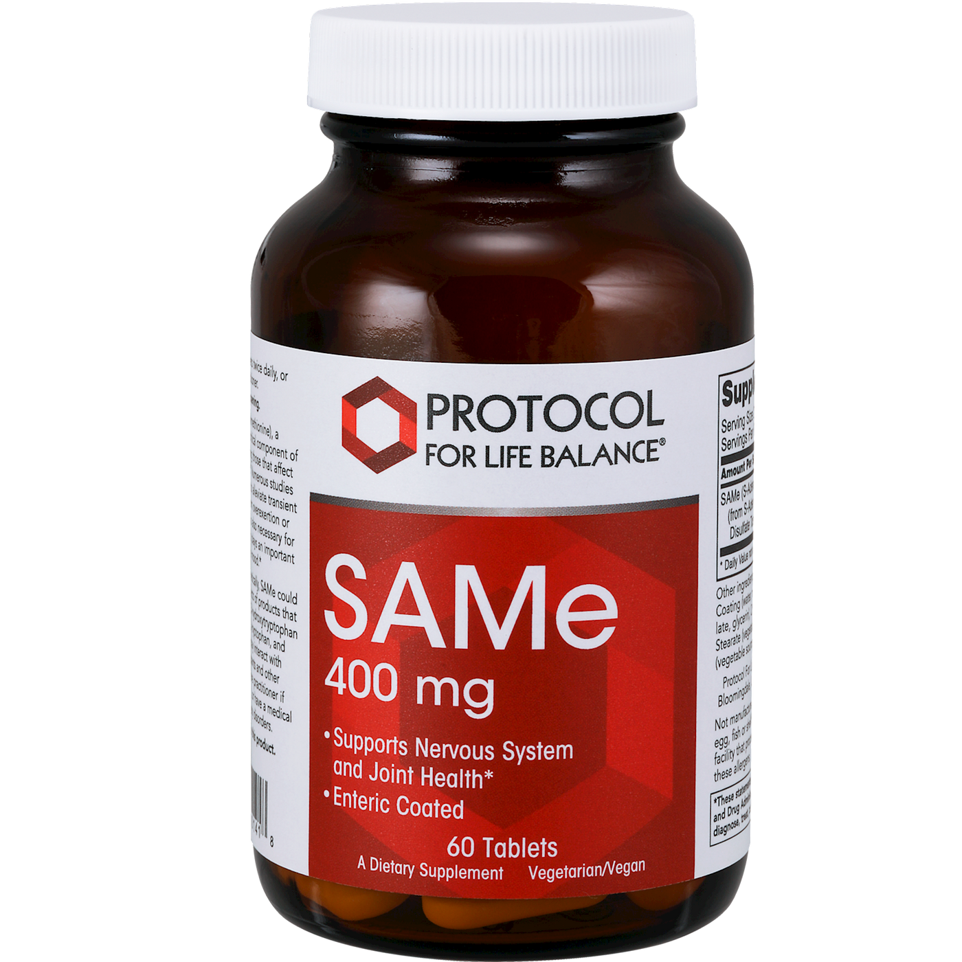 SAMe 400 mg 60 tabs Curated Wellness