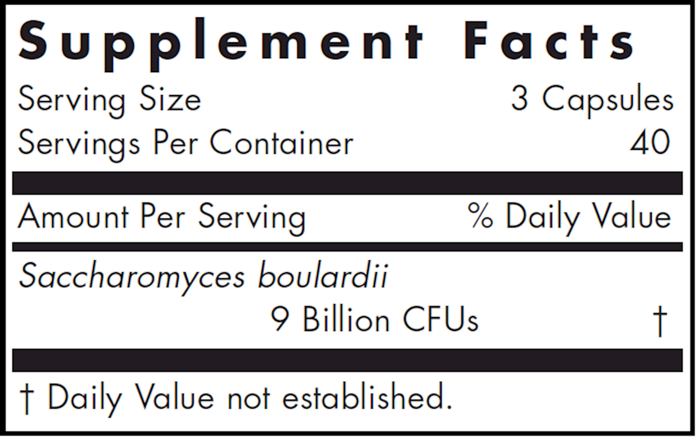 Saccharomyces Boulardii 120 ct Curated Wellness