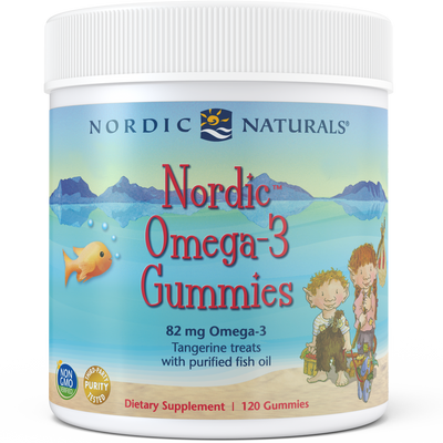 Nordic Omega-3 Gummies 120 chews Curated Wellness