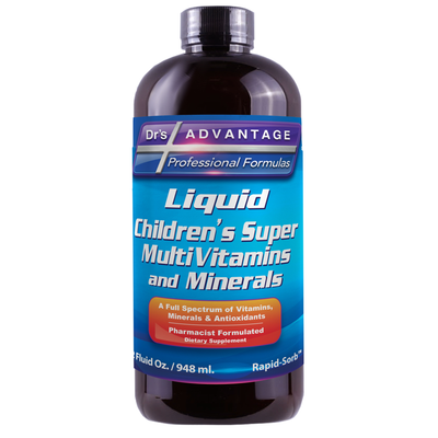 Children's Super Multivit & Min 32 fl oz Curated Wellness