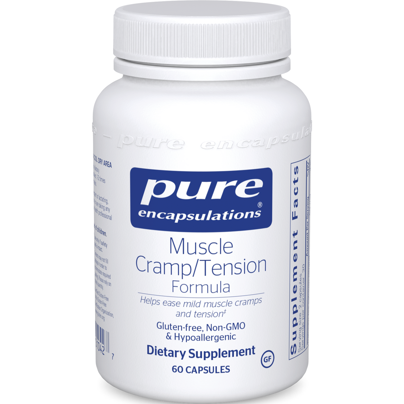 Muscle Cramp/Tension Formula 60 vcaps Curated Wellness