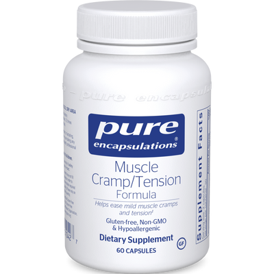 Muscle Cramp/Tension Formula 60 vcaps Curated Wellness