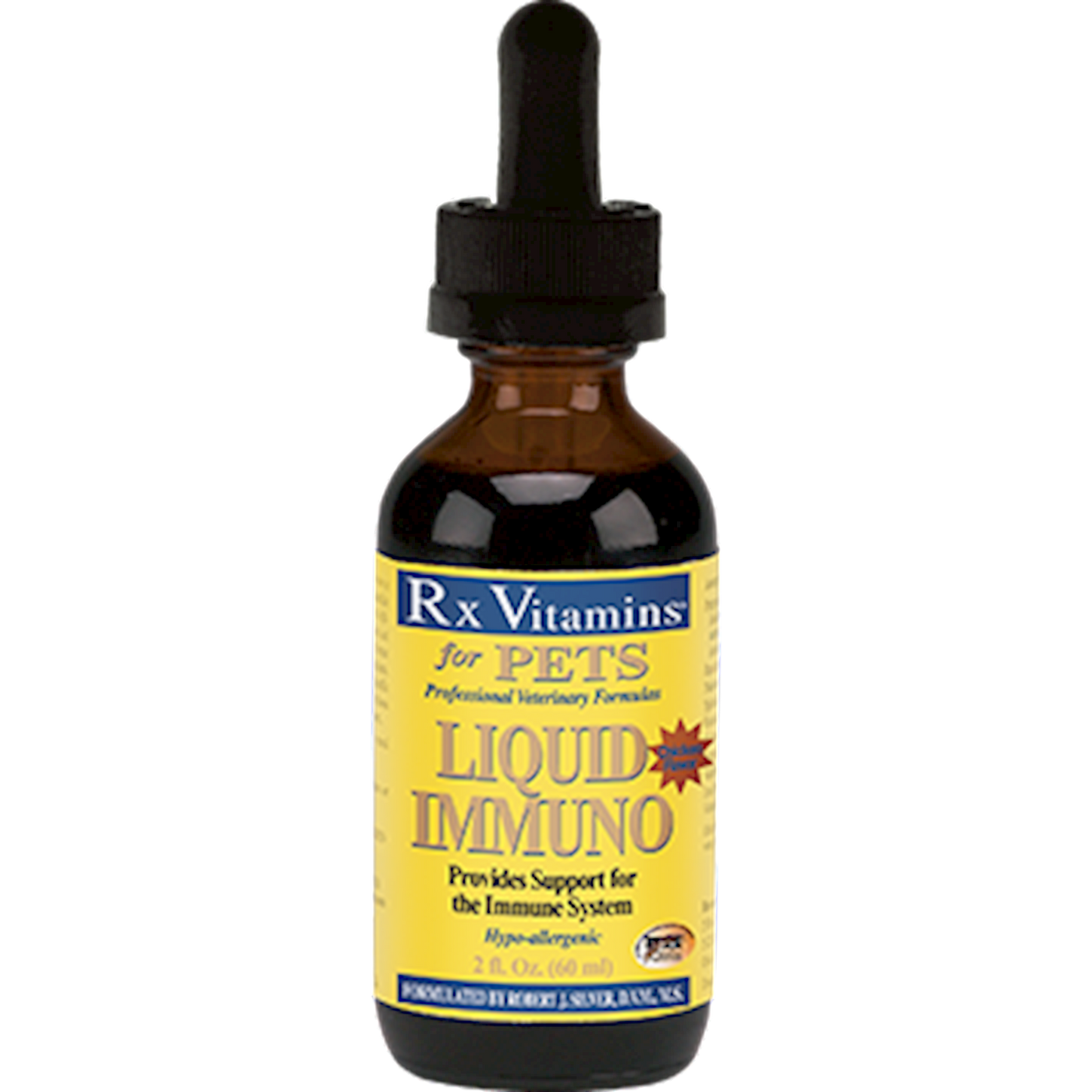 Liquid Immuno Chicken Flavor 2 fl oz Curated Wellness
