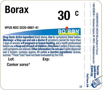 Borax 30C 80 plts Curated Wellness