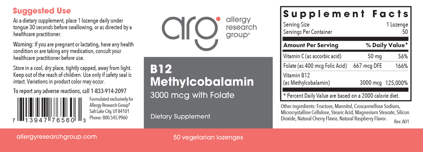 B12 Methylcobalamin  Curated Wellness