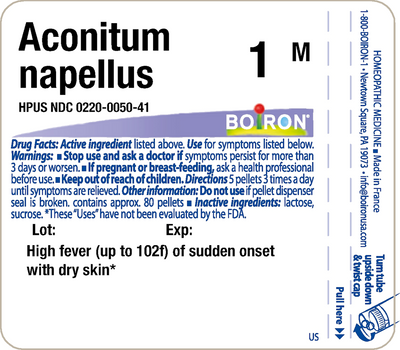 Aconitum napellus 1M 80 plts Curated Wellness