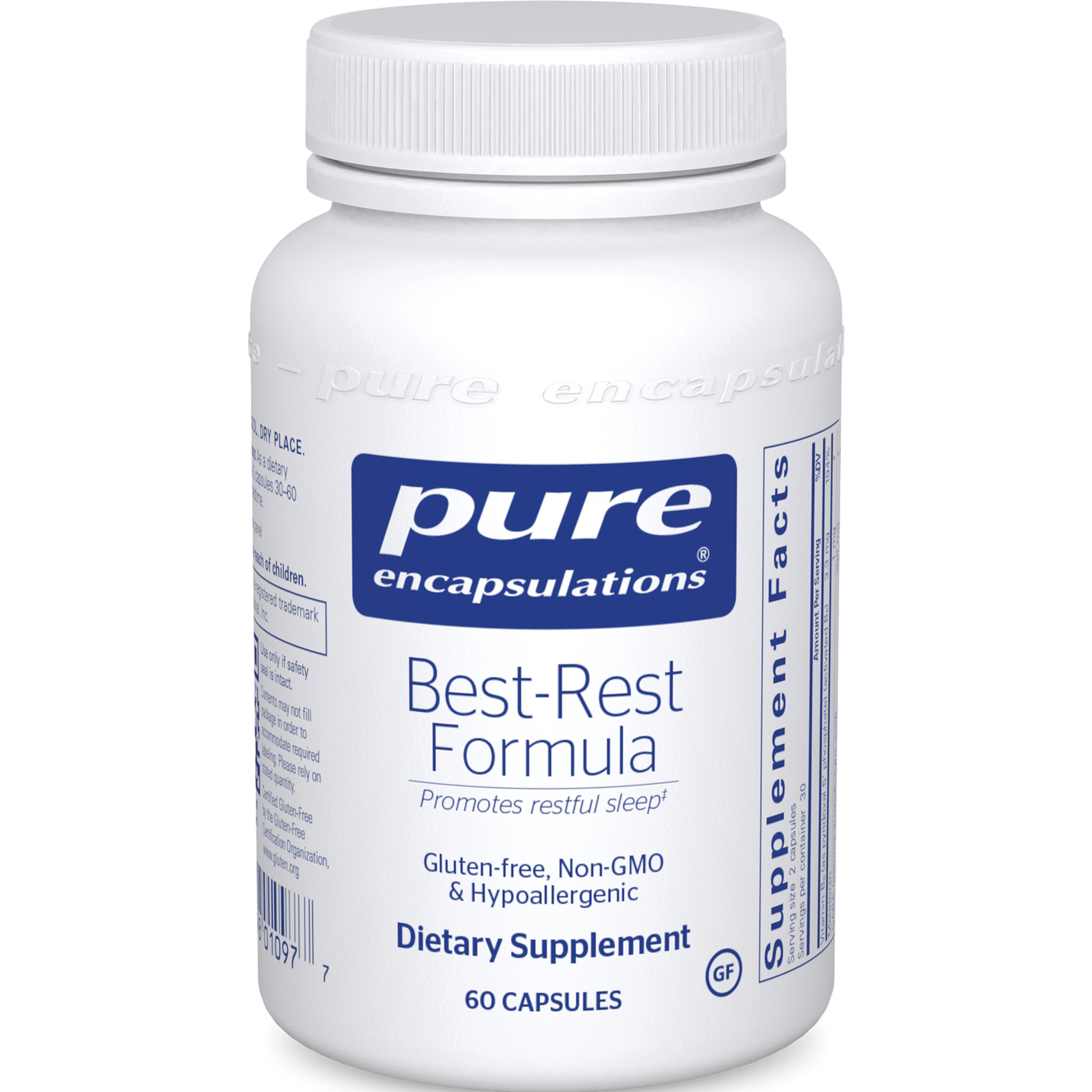 Best-Rest Formula 60 caps Curated Wellness