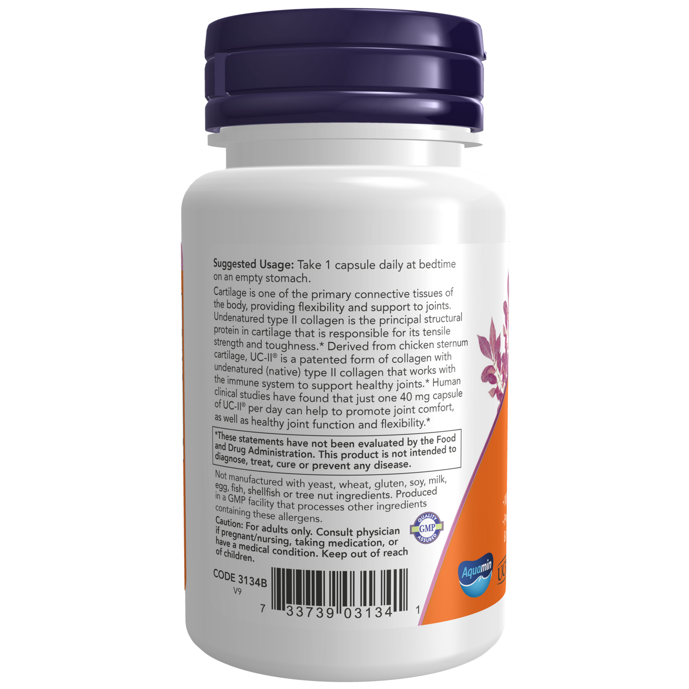 UC-II Type II Collagen 40 mg  Curated Wellness