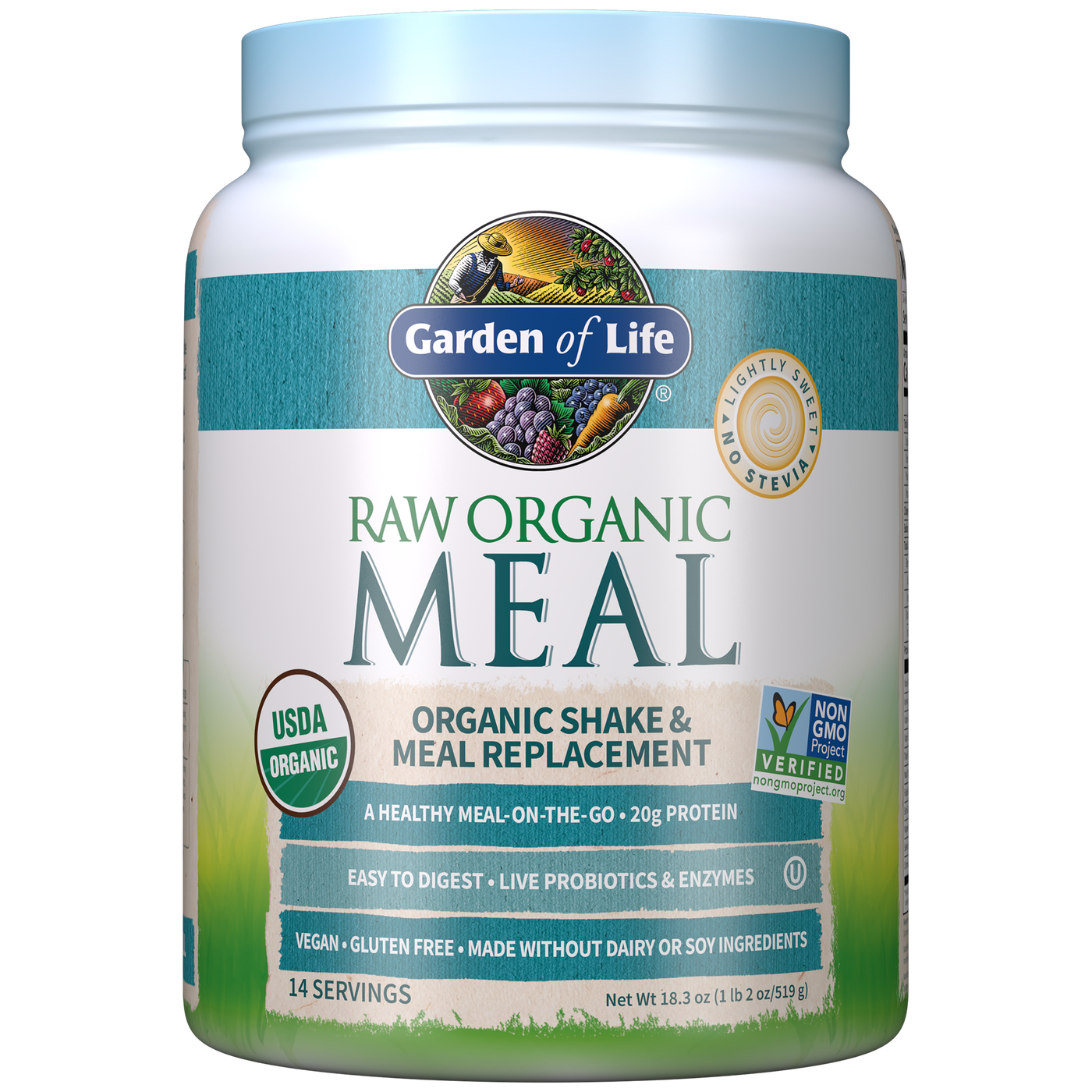 RAW Organic Meal Lightly Sweet  Curated Wellness
