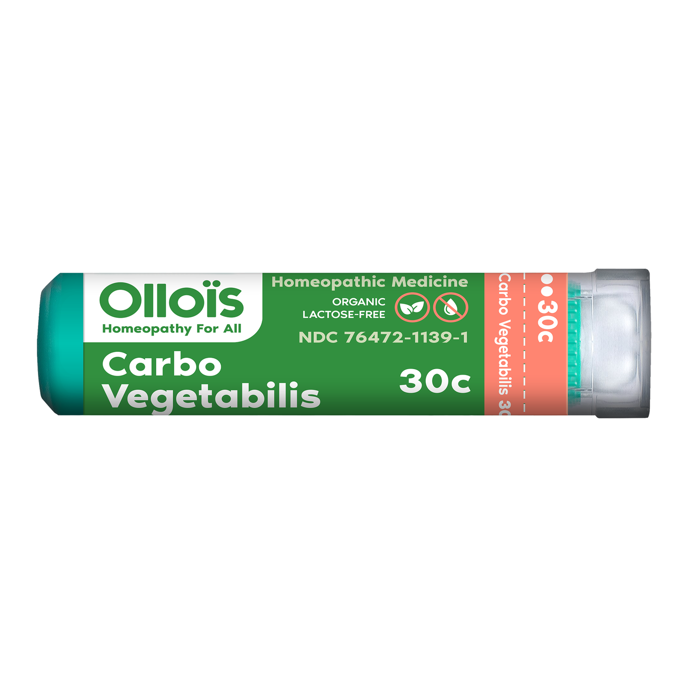 Carbo Vegetabilis 30C Pellets, 80ct Curated Wellness