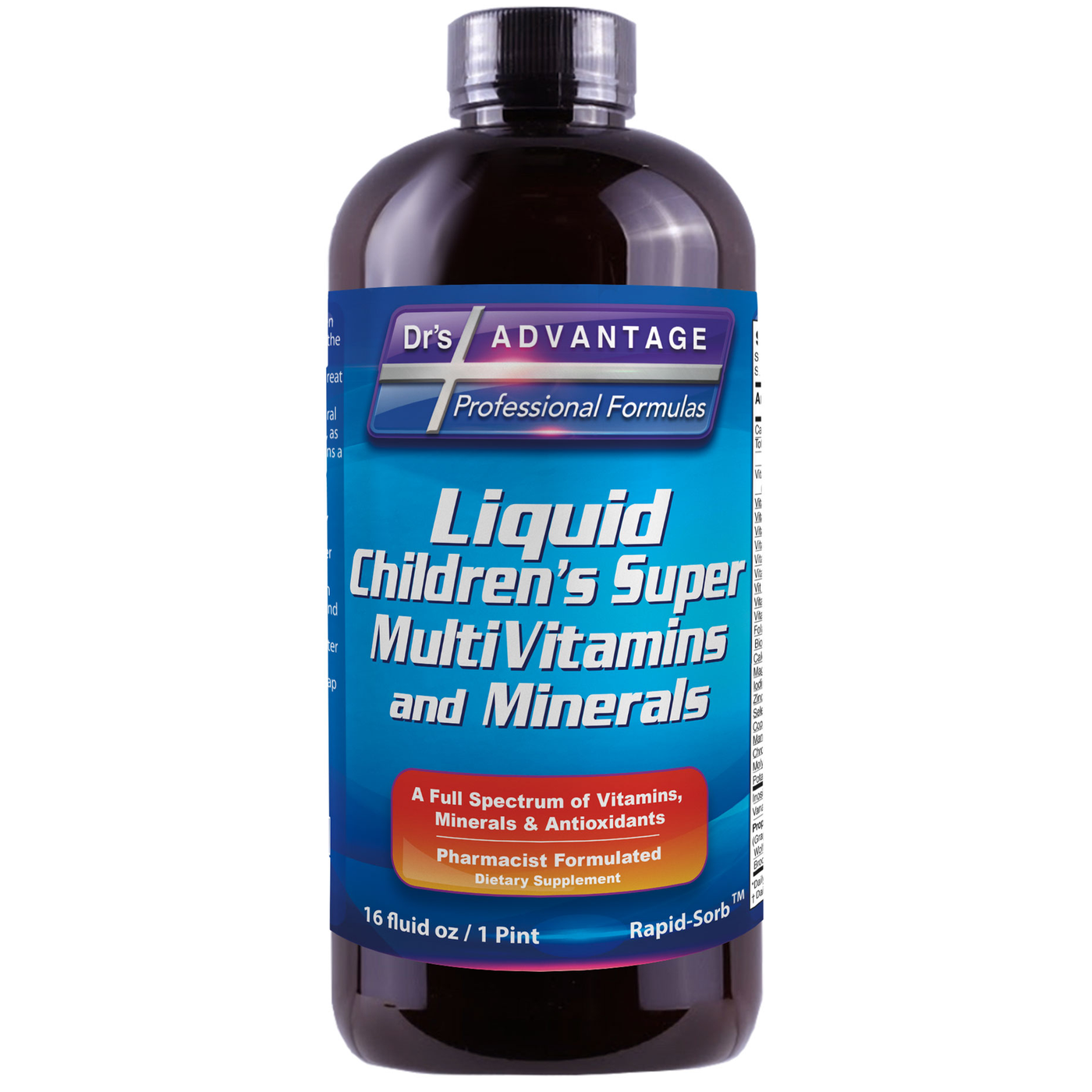 Children's Super Multivit & Min 16 fl oz Curated Wellness