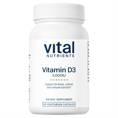 Vitamin D3 5000 IU  Curated Wellness